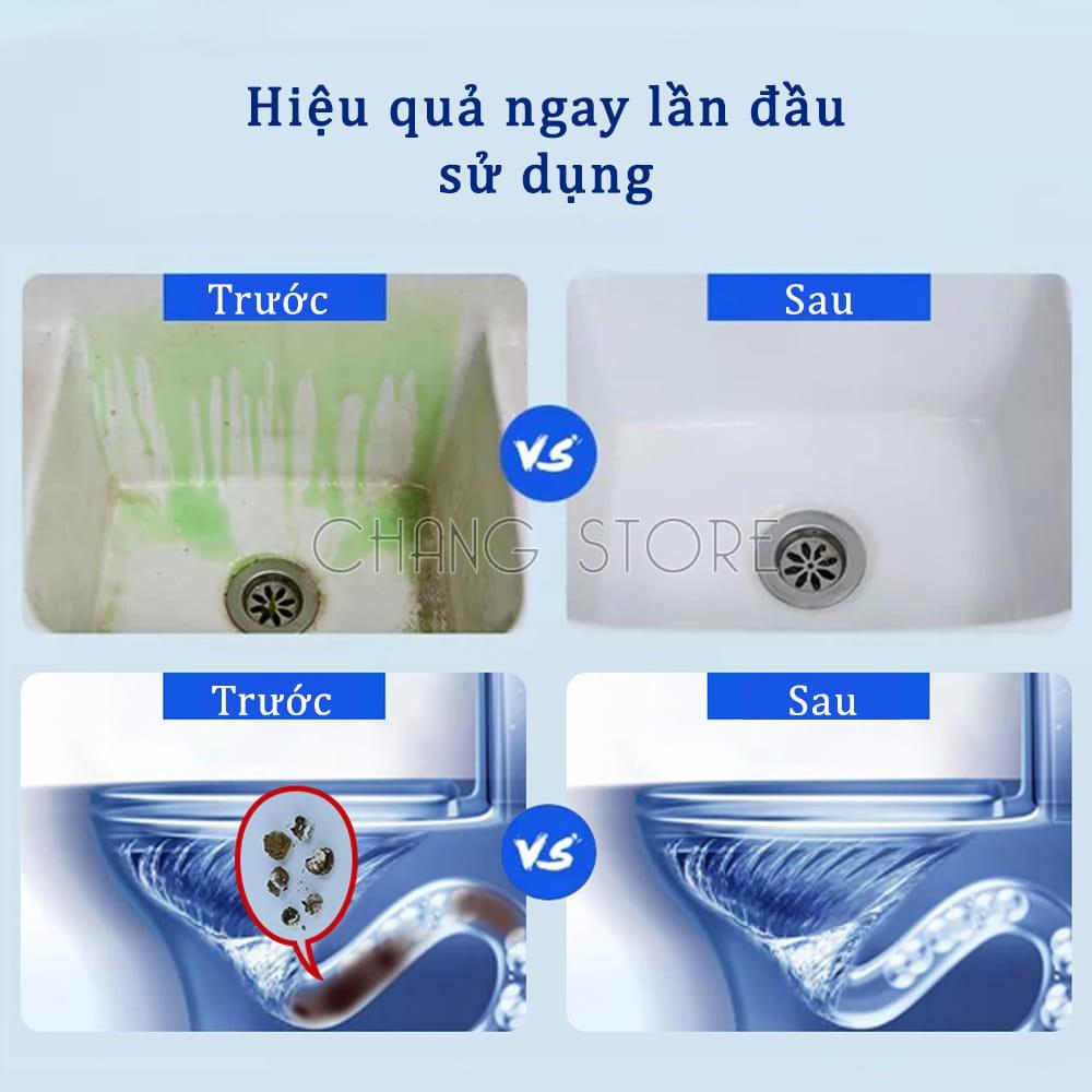 Chai tẩy toilet bồn cầu Okay Thái Lan 960ml đánh bay mọi vết bẩn