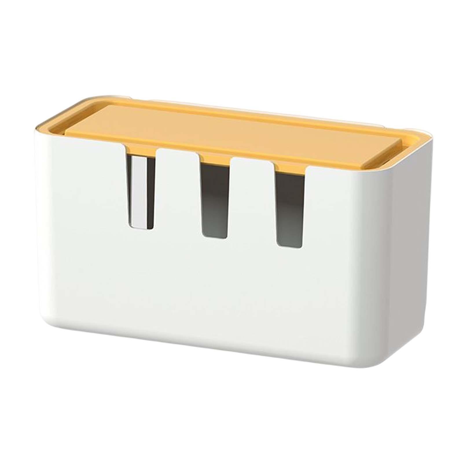 Power Strip Box Wire Cover Hider Protector Cable Management Box for Adapters
