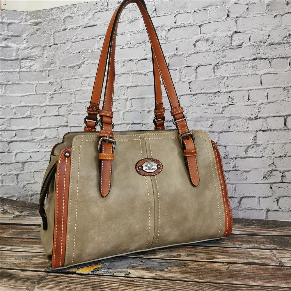 Thương Hiệu Cao Cấp Túi Xách Thiết Kế Da Nữ Túi Shopper Vintage Cầm Tay Cho Nữ Tote Đeo Vai 2020 Chất Lượng Cao Ví