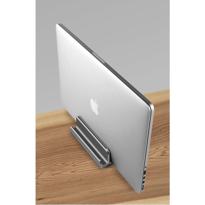 Kệ dựng kiêm Giá đỡ kiêm đế dựng đứng Laptop Macbook chất liệu bằng nhôm nguyên khối