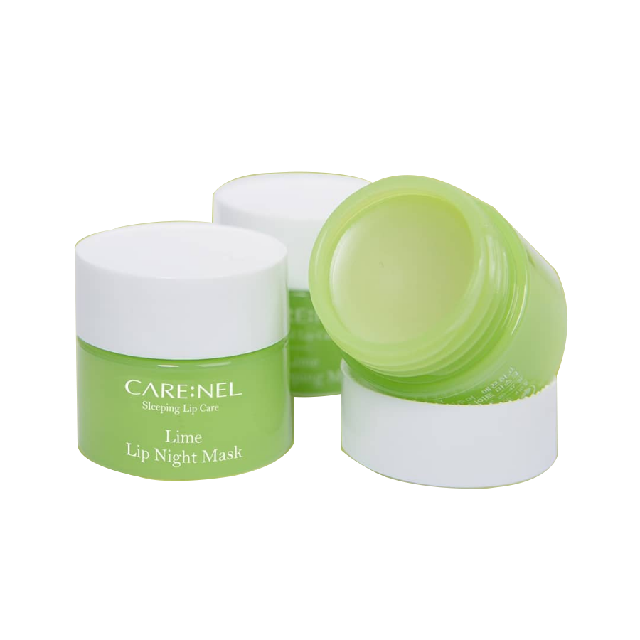 Mặt nạ ngủ môi dưỡng ẩm và tẩy tế bào chết hương chanh Care:nel Lip Sleeping Mask Lime 5g