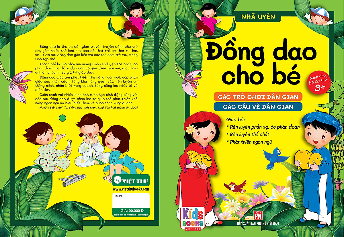 Đồng dao cho bé - Các trò chơi dân gian - Các câu hát vè dân gian - Bé từ 3 đến trở lên (dành cho bé tập nói)