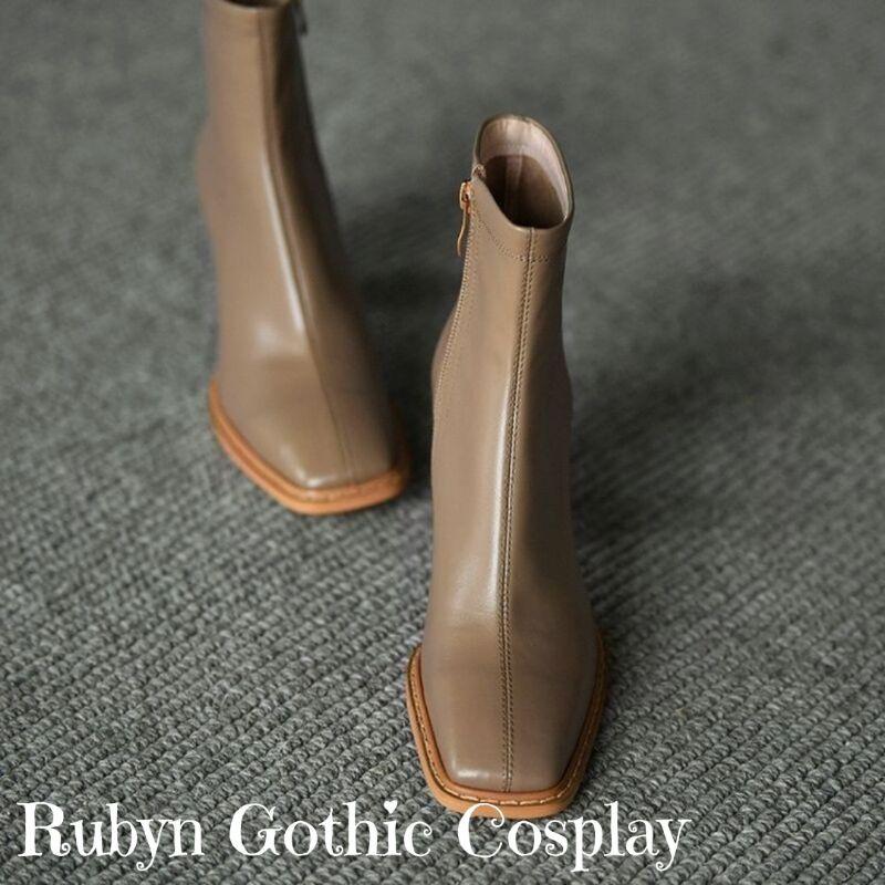 Giày Boots Cao Gót Thu Đông hot trend ( Size 34 - 39 ), B17