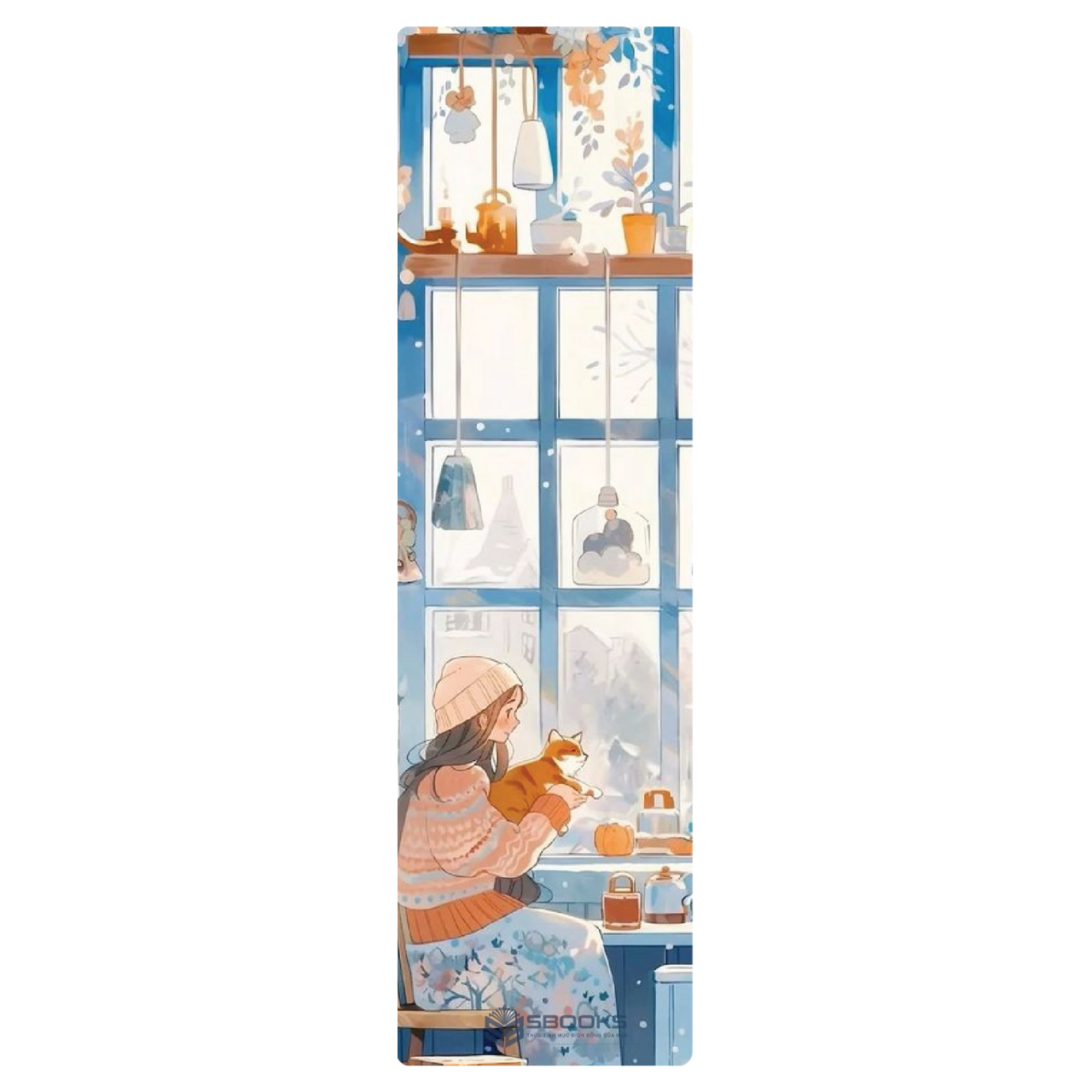 5 Cái Bookmark Kẹp Sách, Dấu Trang Hoạ Tiết Quán Cafe Mùa Hè  - SBOOKS