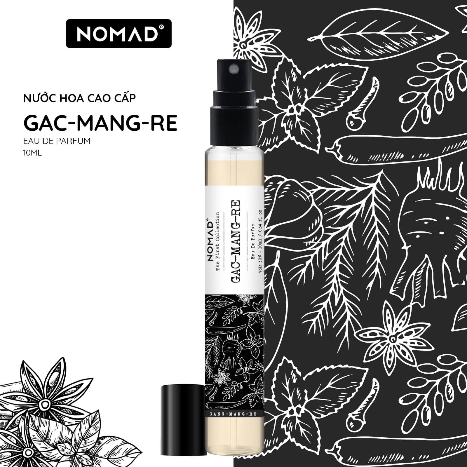 Nước Hoa Cao Cấp Nomad Gac-Mang-Re Eau De Parfum