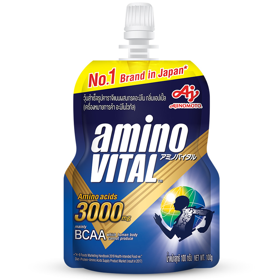 Hôp 6 gói AminoVITAL AJI-NO-MOTO 100g/ Gói