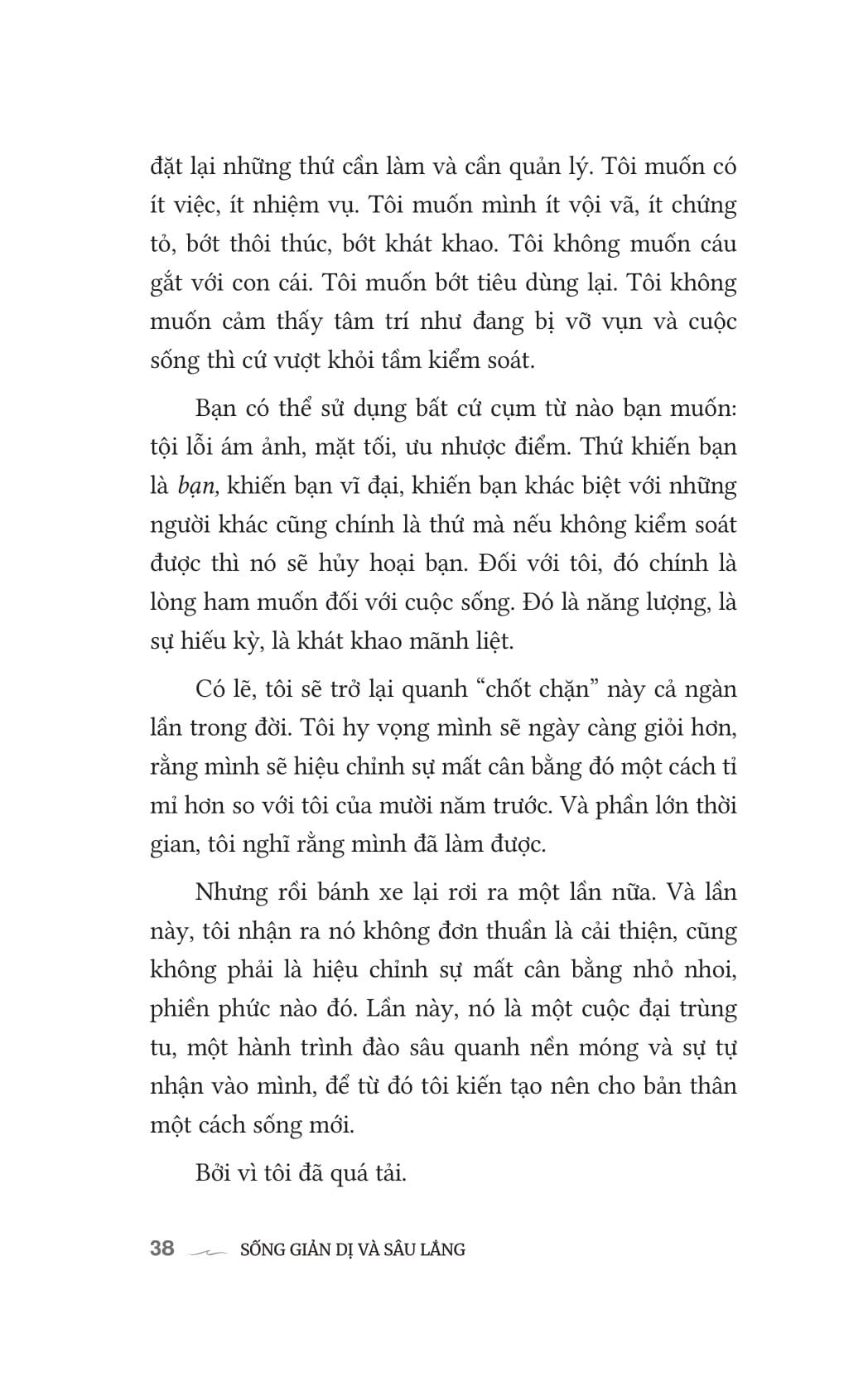 Sách Sống Giản Dị Và Sâu Lắng