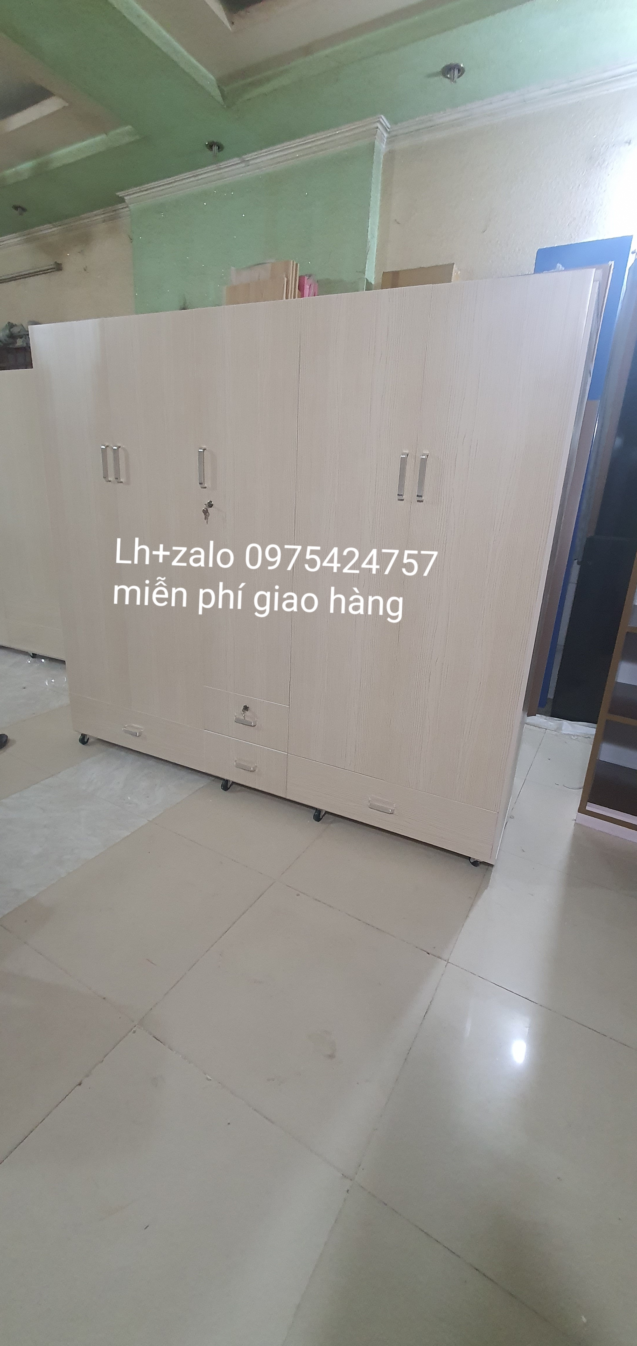 Tủ nhựa đài loan 5 cánh freeship