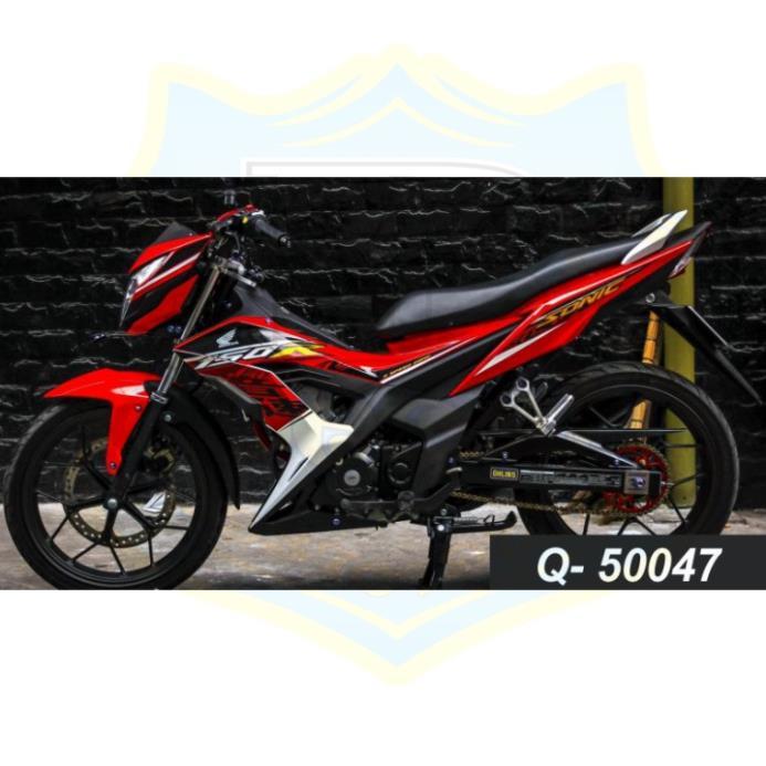 Tem rời dành cho sonic 150 trắng đỏ