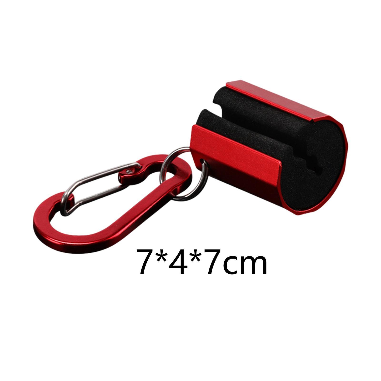 Fishing Rod Holder Rod Clip Storage Clip with Carabiner Tool Equipment
