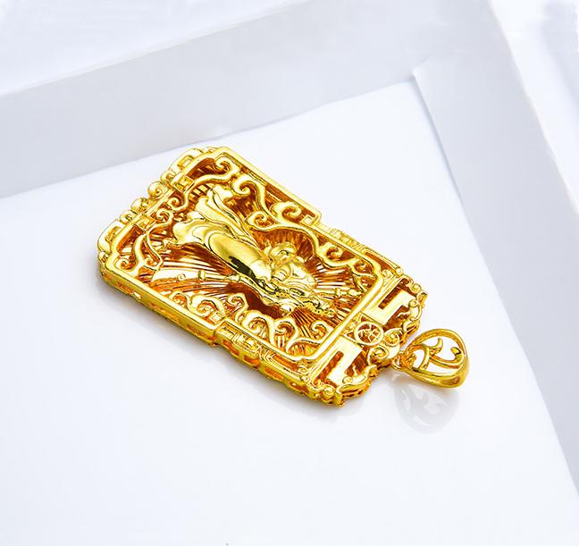 Mặt dây chuyền phong thủy Quan Công Quan Vũ