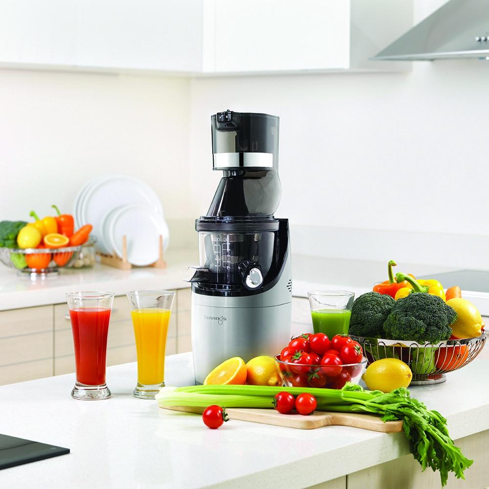 Máy ép chậm dành cho kinh doanh Kuvings CS520CB - TẶNG BẾP ĐÔI HỒNG NGOẠI TIGER QUEEN SQ-350T - Hàng chính hãng