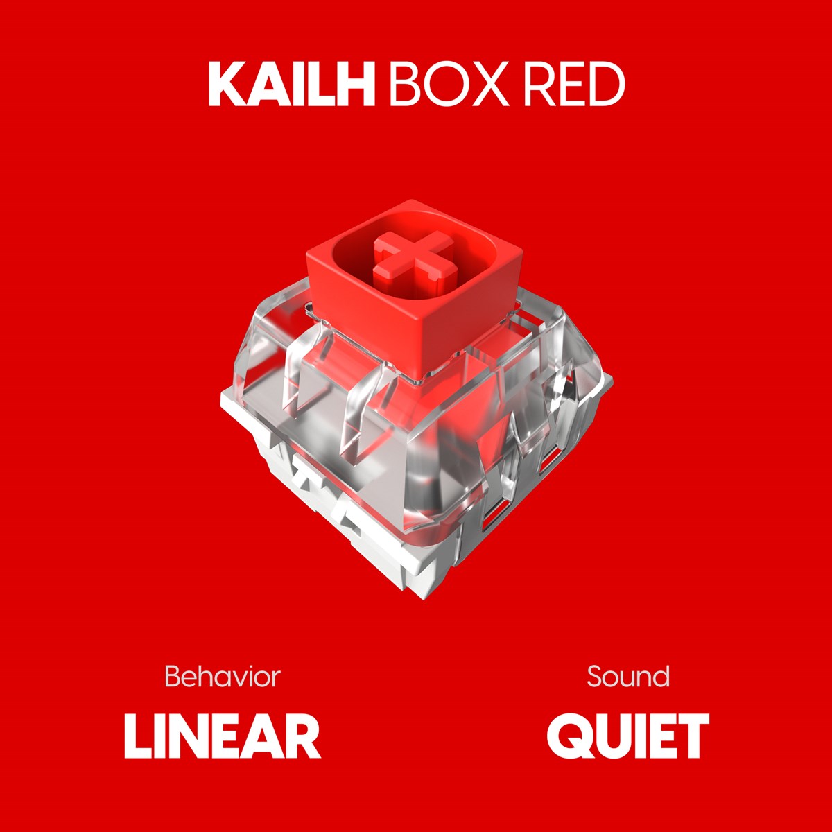 Switch cơ Pulsar - Kailh Box Red (gói 90) - Hàng chính hãng