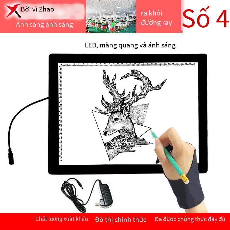 Giao hàng nhanh A4 sao chép bảng sao chép bảng A3LED hoạt hình viết tay bảng vẽ nghệ thuật bảng phát sáng bảng truyền sáng bảng vẽ công cụ