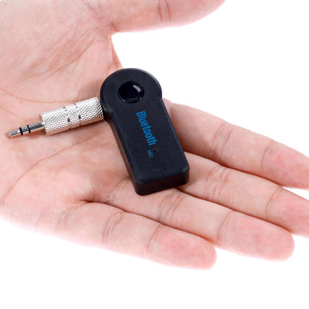 Mini Car 3.5mm  AUX Audio Wireless Bluetooth Receiver Handsfree Speaker