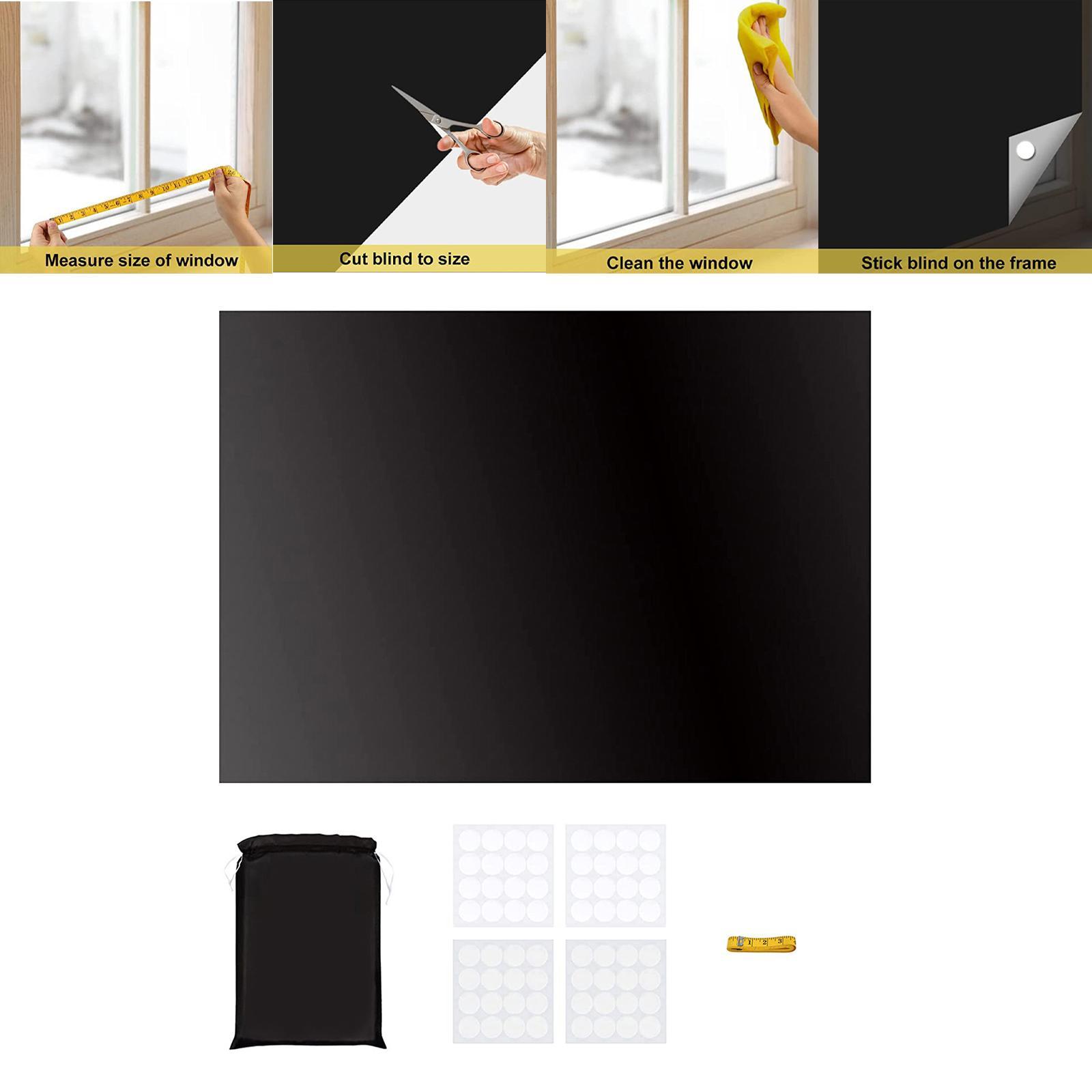 Shades Blackout  Curtain for Travel Use Window, Dorm Room