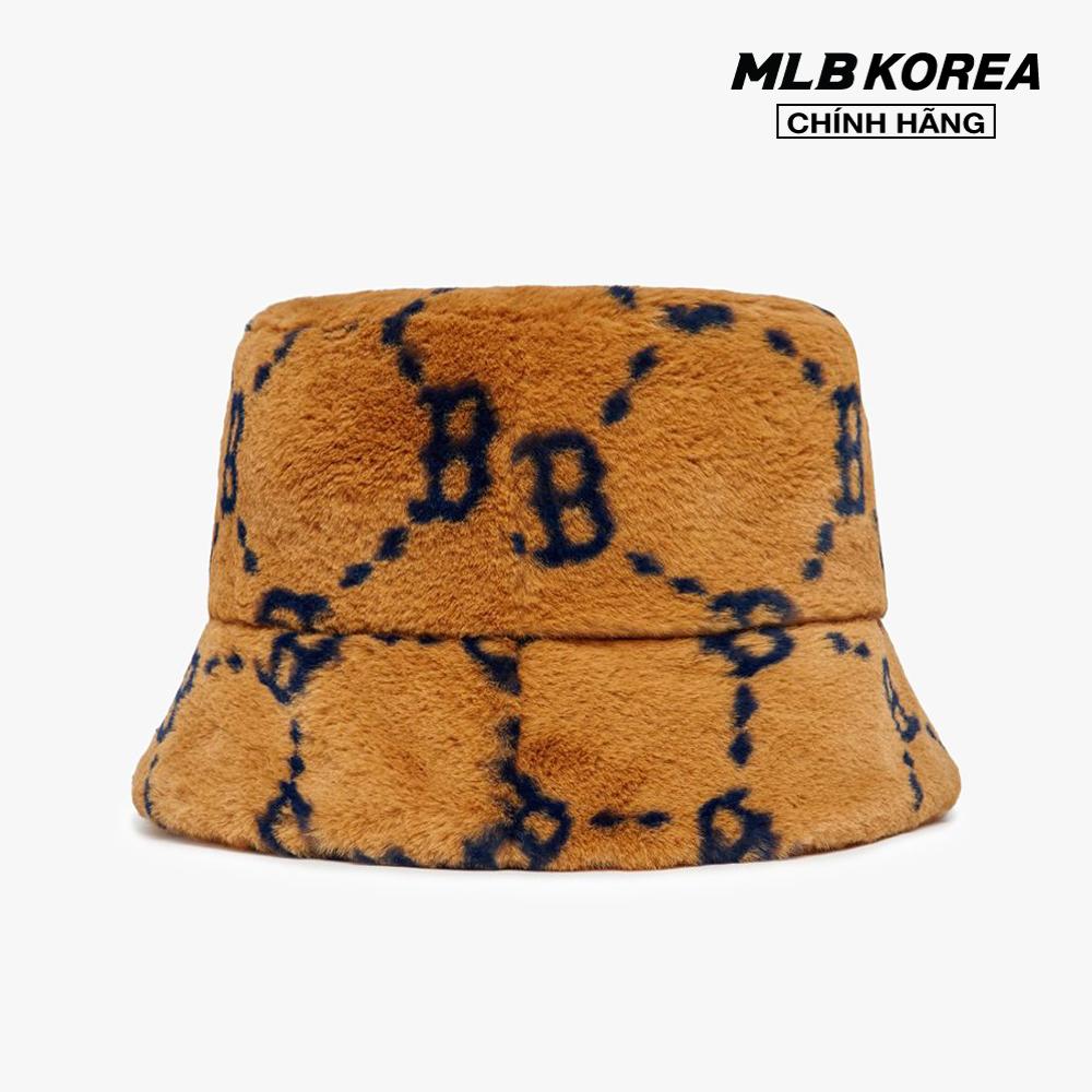 MLB - Nón bucket vải lông Dia Monogram 3AHTMF226