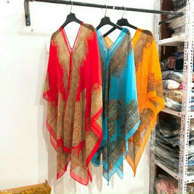 Khăn choàng đa năng chất đũi- khăn boho