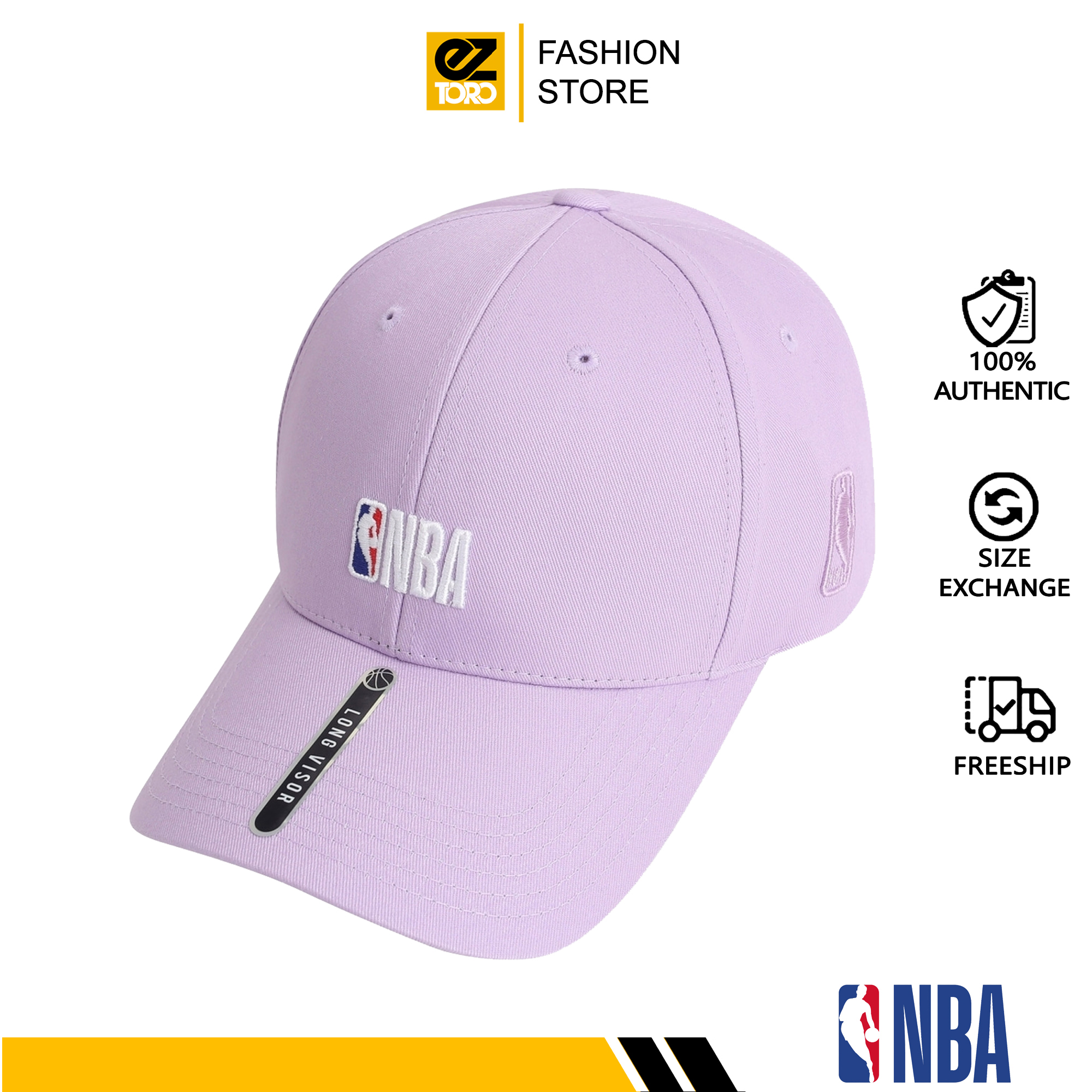 Mũ NBA PLAY HARD CURVED CAP-A - Nón lưỡi trai thời trang cho nam, nữ, unisex