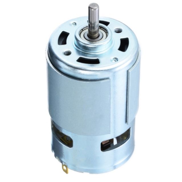 ￼Mô tơ 775 Trục Tròn 5mm 12V 160W Siêu Khỏe, motor 775, chế máy khoan, chế máy cắt, chế quạt, chế máy bơm