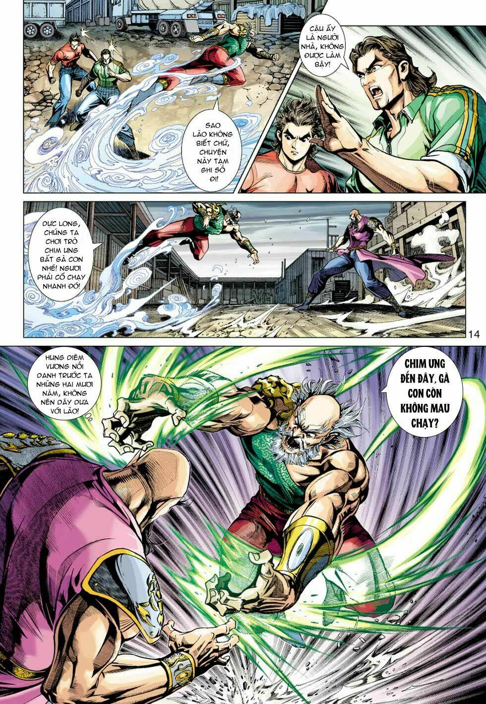 tân tác long hổ môn chapter 355 14