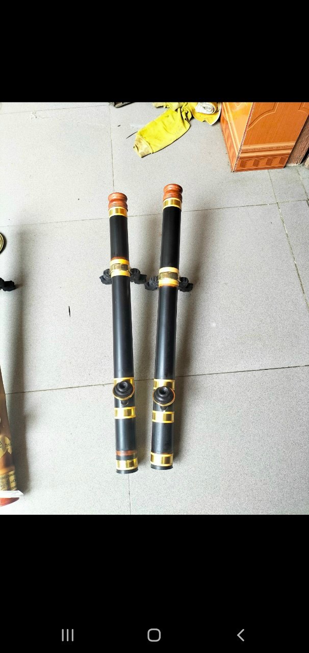 Điếu cày gỗ mun cao cấp