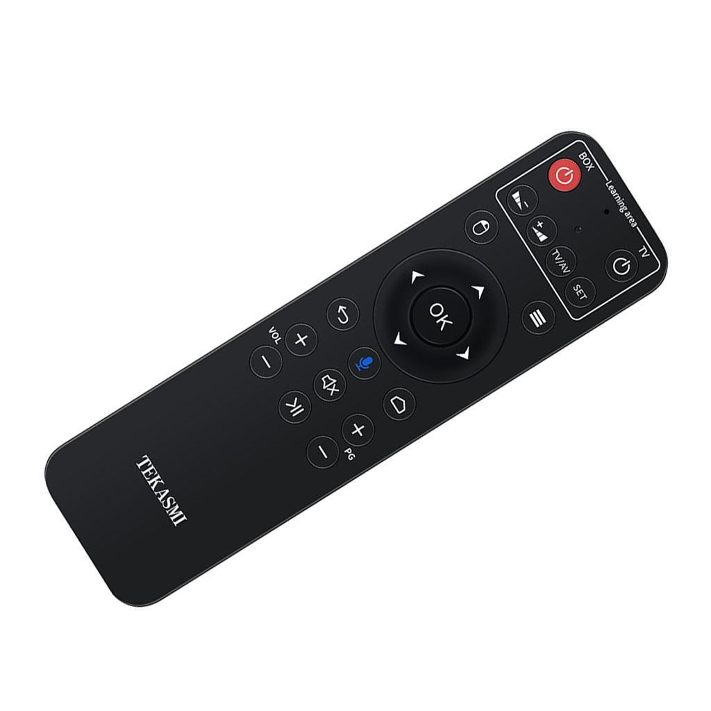 Q9-BA Voice Control 6 Key IR Keyboard Remote Control For Smart TV