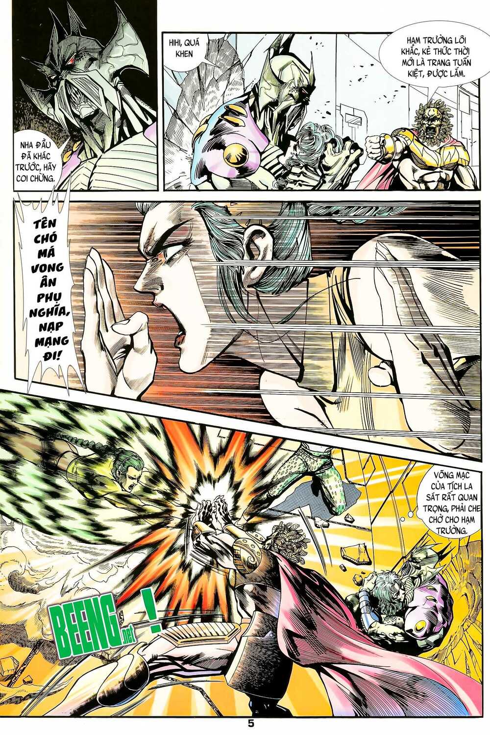 long hổ 5 thế chapter 140 5