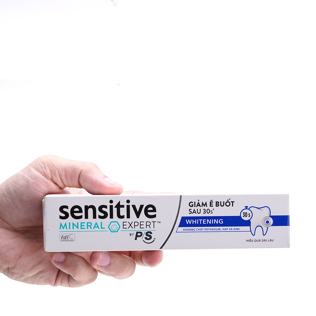 Kem đánh răng P/S Sensitive giảm ê buốt và làm trắng răng (100g)