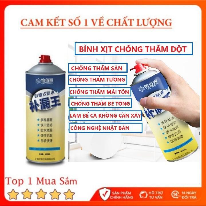 Xịt Chống Thấm Đa Năng Bảo Vệ Nhà Bạn Khỏi Ngấm Nước