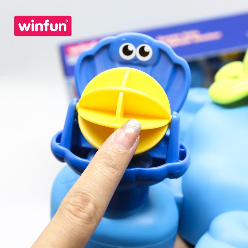 Đồ chơi tắm cho bé - tháp xếp chồng bạch tuộc phun nước vui nhộn Winfun 7117 - Phát triển tư duy logic- kỹ năng cho bé - tặng set đồ chơi tắm 2 món