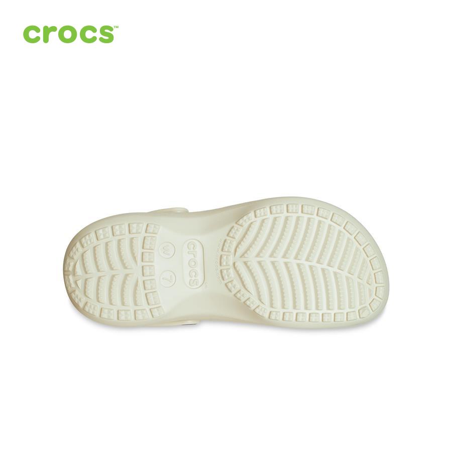 Giày lười nữ Crocs FW Classic Clog Platform W Bone - 206750-2Y2