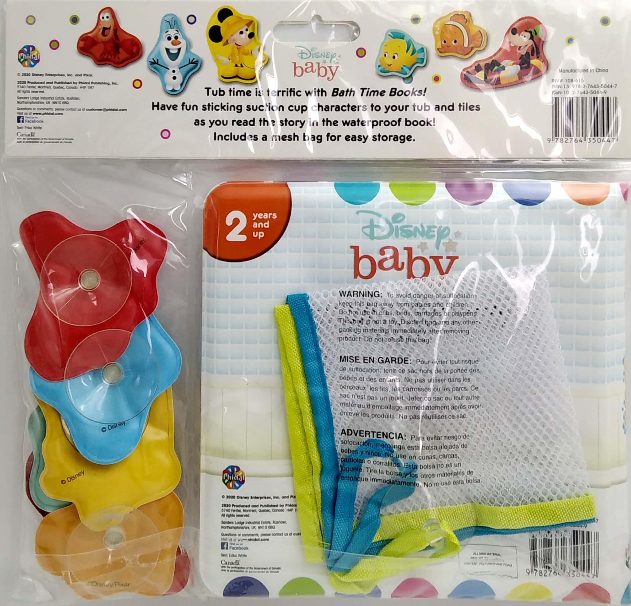 Disney Babies Bath Time Books (Eva Bag Edition)
