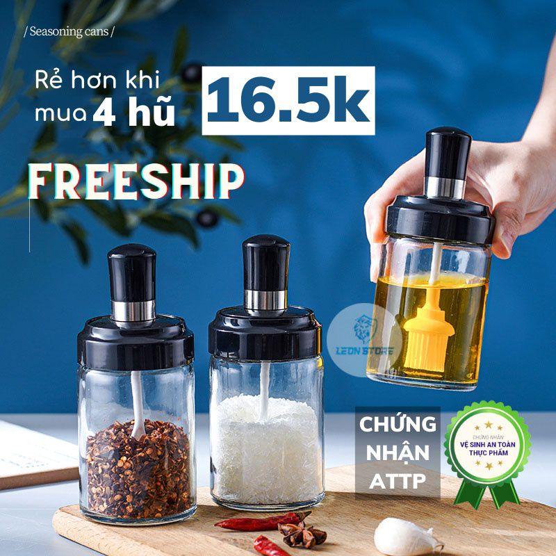 Lọ Gia Vị Kiểu Mới Có Kèm Thìa 250ml