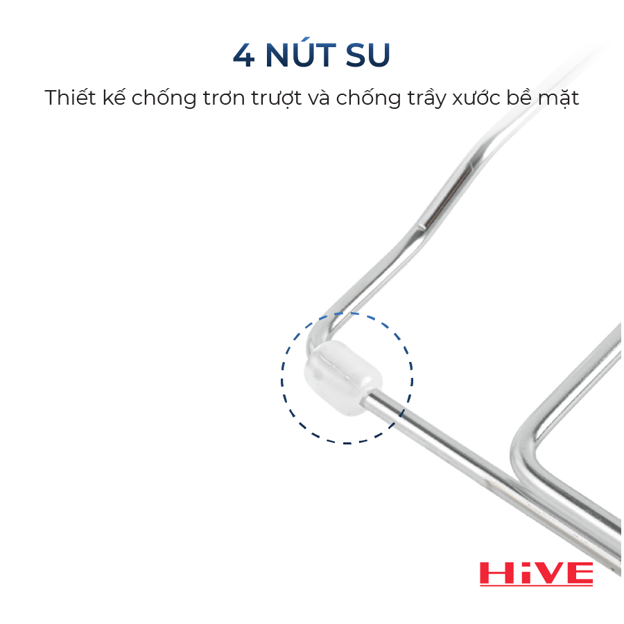 RỔ ÚP CHÉN GÁC BỒN RỬA HiVE NEW INOX 304