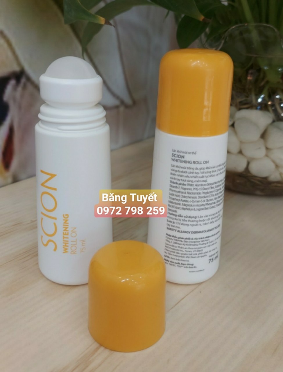 Lăn khử mùi trắng da SCION 75ml Thái Lan