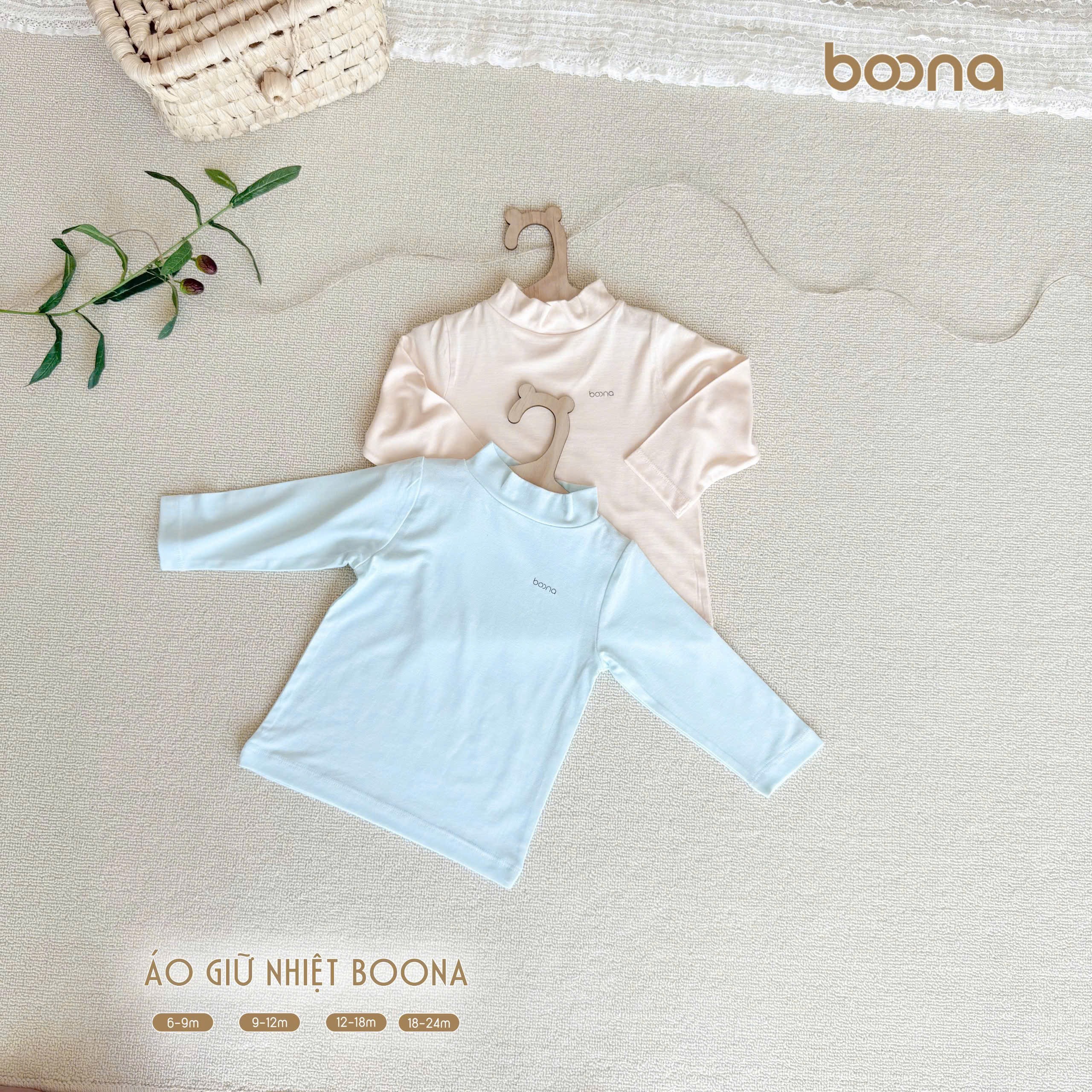 Áo giữ nhiệt Boona cho bé