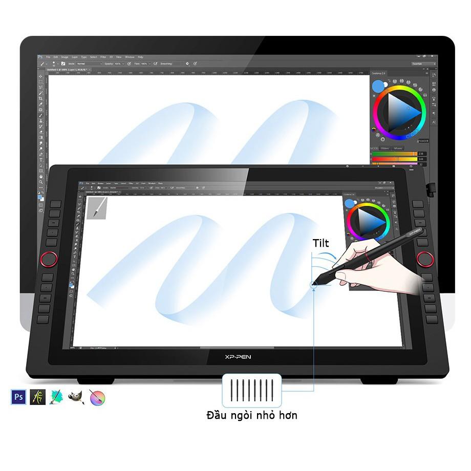 Bảng Vẽ Màn Hình XP-Pen Artist 22R Pro 21.5inch IPS FullHD 90% AdobeRGB, 2 Dial, 20 Express Keys, Lực Nhấn 8192