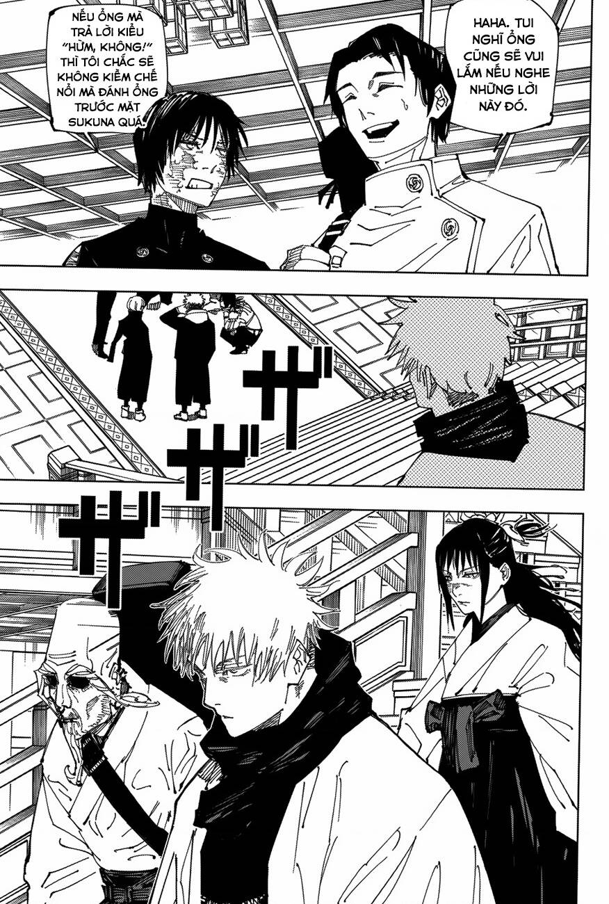 jujutsu kaisen - chú thuật hồi chiến chapter 222 16