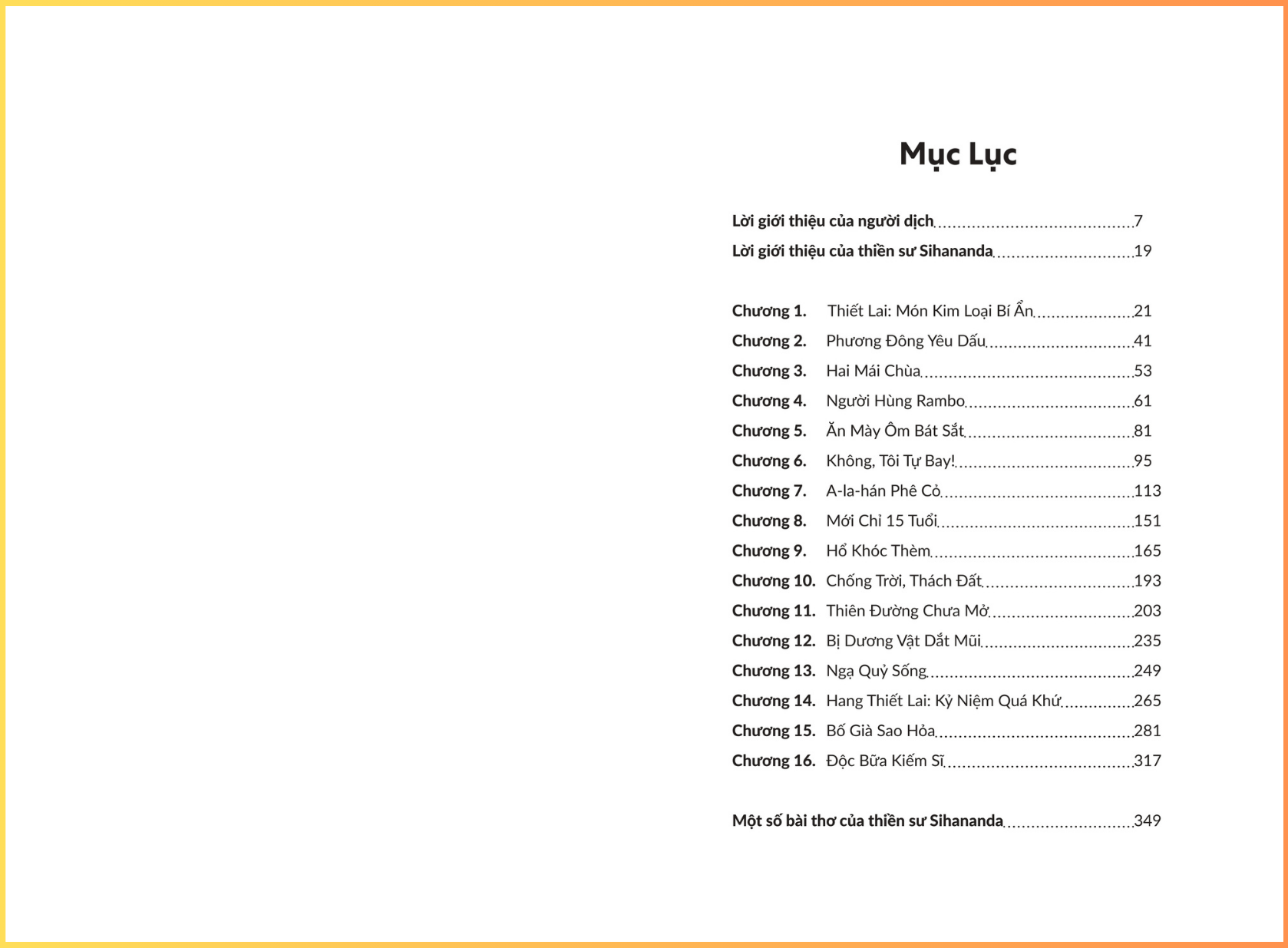 Bố Già Sao Hỏa - Thiền sư Sihananda - Sáng Books