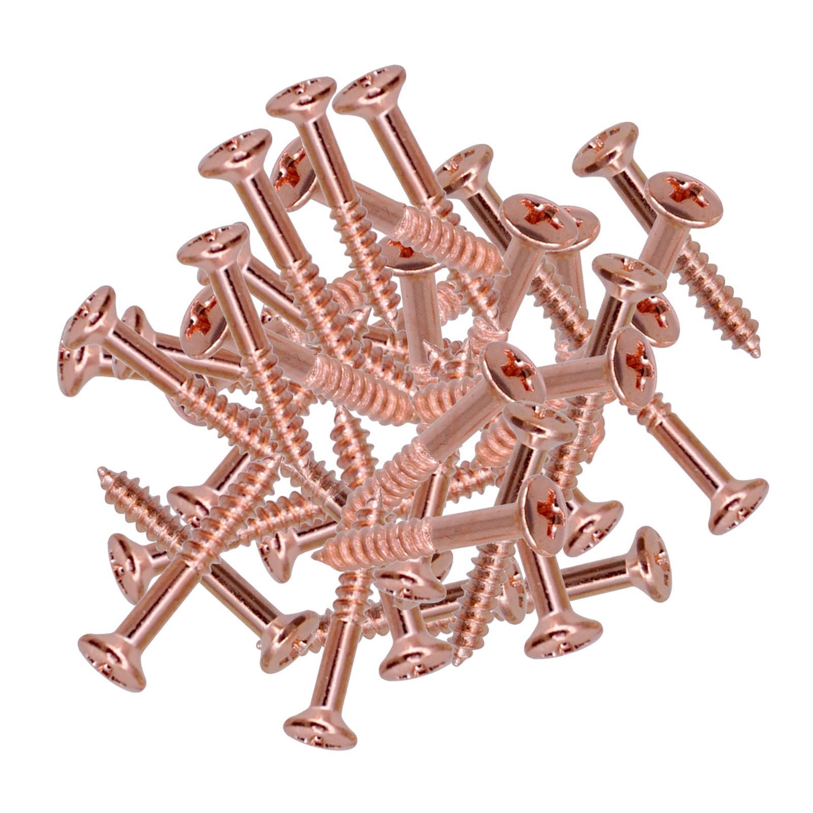 2X 40Pack Guitar Humbucker Pickup Mounting Screws Guitar Parts