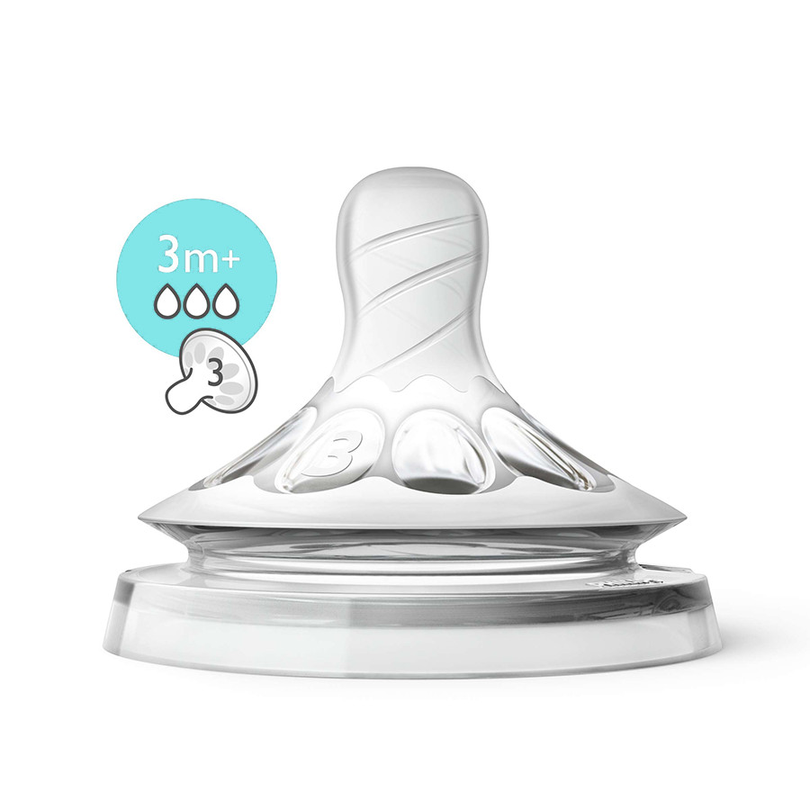 Núm Ty Philips Avent Mô Phỏng Tự Nhiên 0m+/1m+/3m+/6m+/9m+