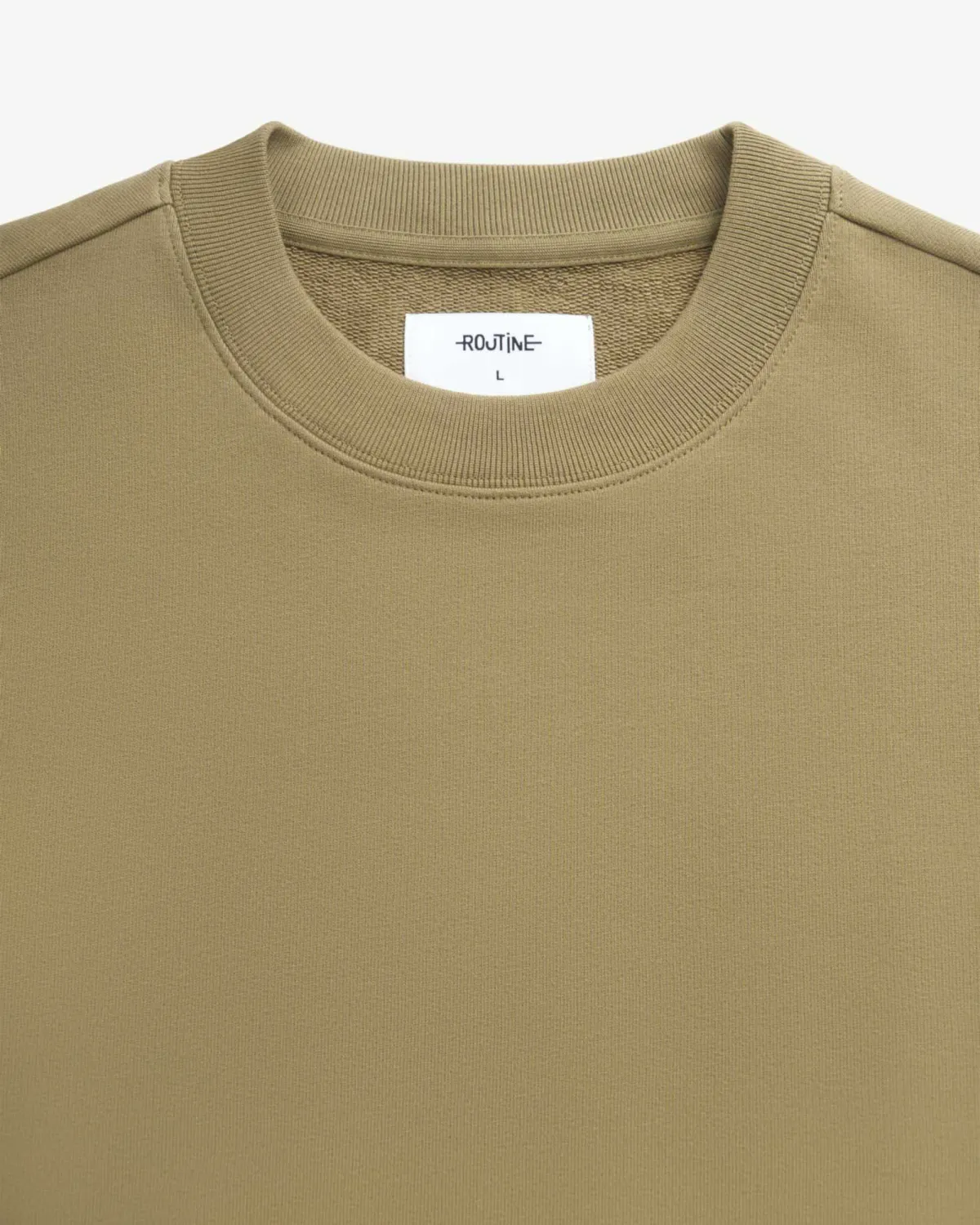 Áo sweatshirt nam có hình thêu form Fitted - ROUTINE 10F24SWE001 | LASTORE MENSWEAR