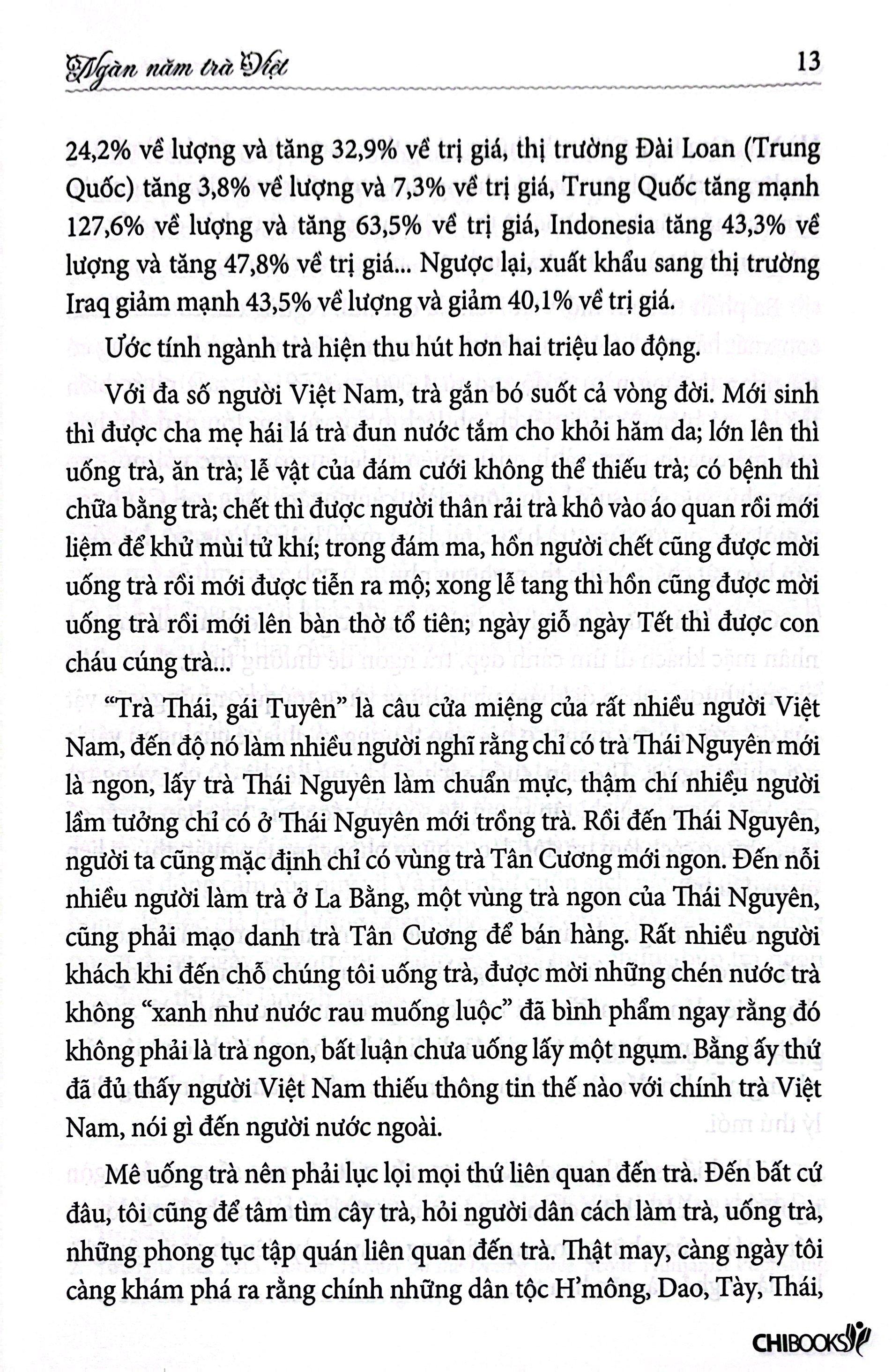 Sách - Ngàn Năm Trà Việt