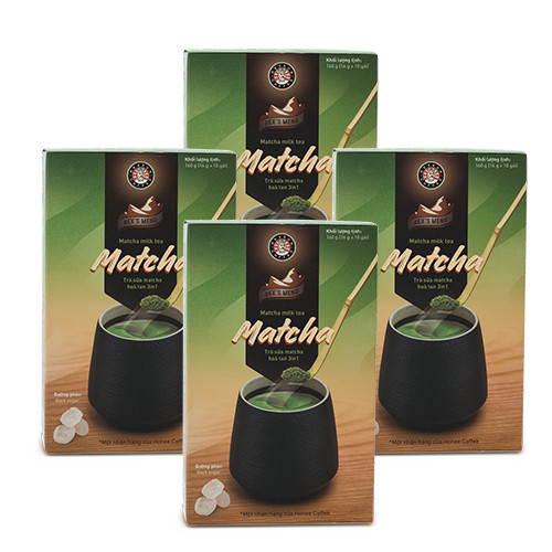 COMBO 4 HỘP TRÀ SỮA MATCHA REXSUN