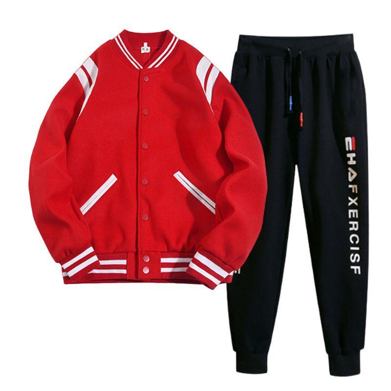 Set Bộ Đồ Nam Áo Khoác Bomber Teddy Kẻ Viền Vai Phối Quần Dài Jogger Thời Trang Zenkonu AO KHOAC NAM 046 + QUAN NAM 069