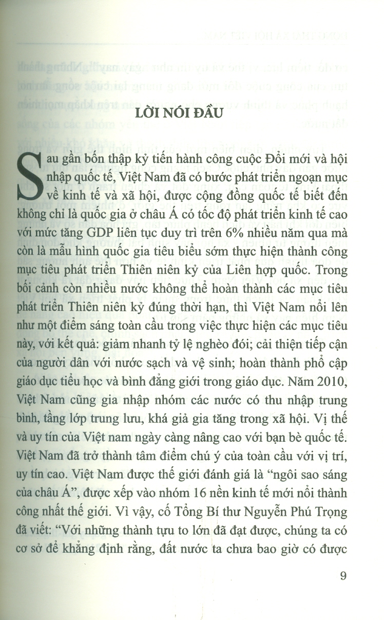 Động Thái Xã Hội Việt Nam Và Hướng Quản Lý Phát Triển Xã Hội Trong Bối Cảnh Mới (Sách Chuyên Khảo)