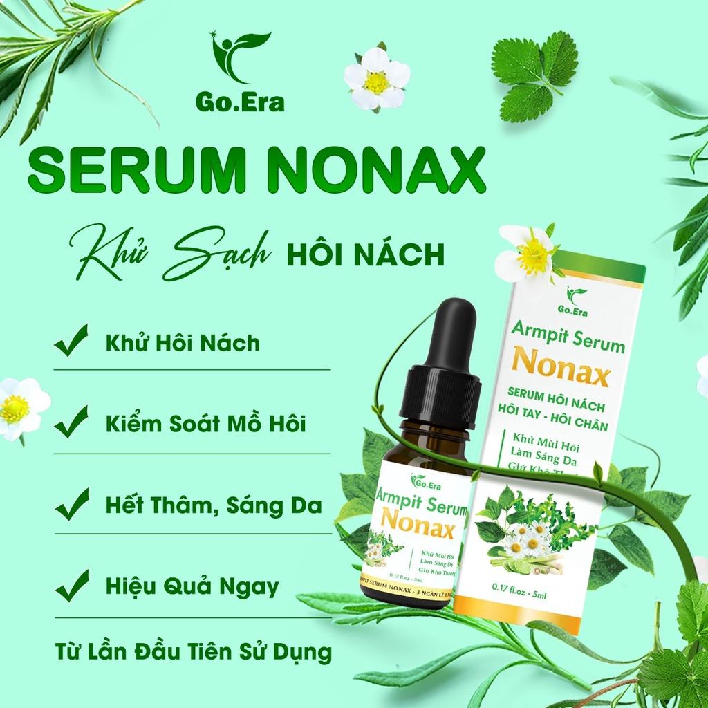 Serum Khử Mùi Cơ Thể Nonax Giảm Hôi Tay, Hôi Chân,Giảm Thâm Nách 5ML