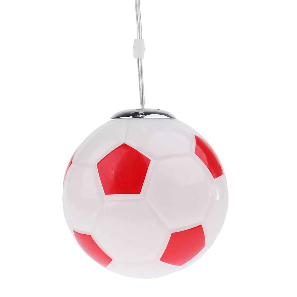 Ceiling Lampshade with E27 Lamp Holder Football Shaped Ceiling Light Decor