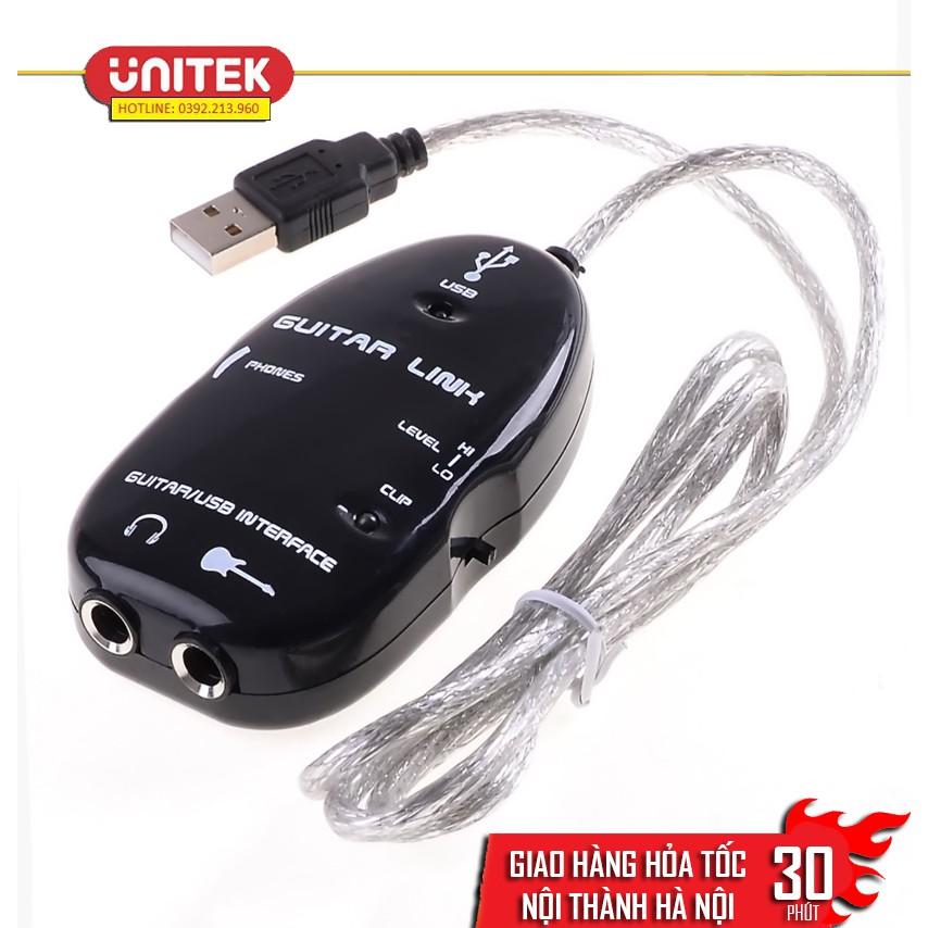 Cable USB Guitar Link kết nối đàn guitar với máy tính